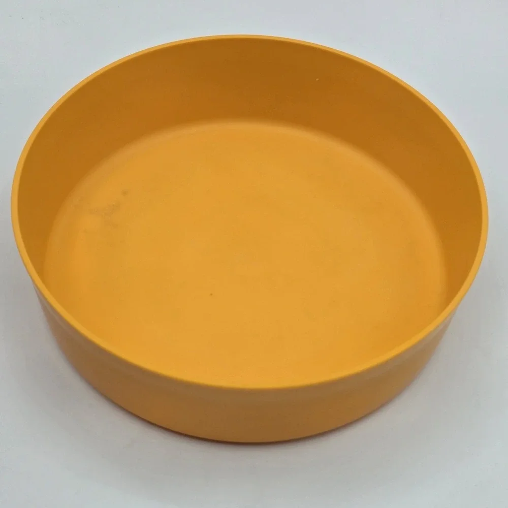 Vintage Tupperware #1405 Harvest Colors Wonder Cereal Bowl - Set Of 2 W Lids